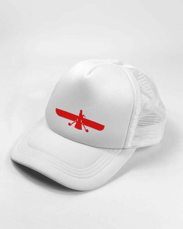 کلاه فروهر سرخ (رنگ سفید)