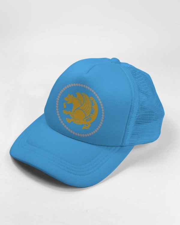 کلاه سیمرغ ساسانی (رنگ آبی)