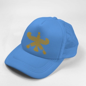 کلاه شهباز زرین (رنگ آبی)