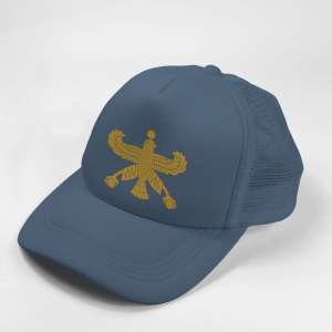 کلاه شهباز زرین (رنگ سرمه ای)