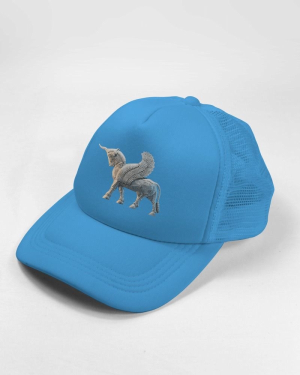کلاه گاو بالدار (رنگ آبی)