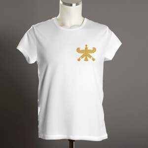 تیشرت نشان افتخار شهباز هخامنشی (رنگ سفید)
