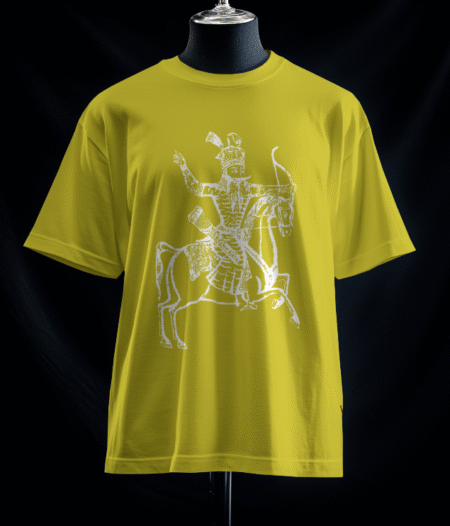 تیشرت جهان پهلوان (رنگ زرد)