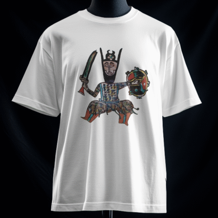 تیشرت آدمک (رنگ سفید)