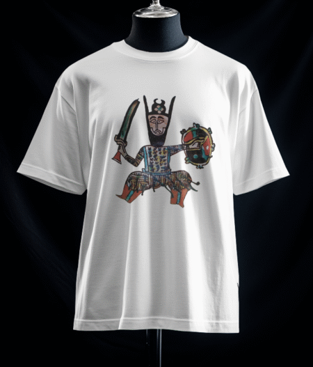 تیشرت آدمک (رنگ سفید)