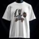 تیشرت آدمک (رنگ سفید)