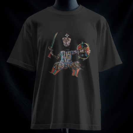 تیشرت آدمک (رنگ مشکی)