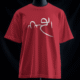 تیشرت اهریمن (رنگ سرخ)