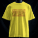 تیشرت نیایش داریوش بزرگ به خط میخی سرخ (رنگ زرد)