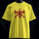 تیشرت شهباز سرخ (رنگ زرد)