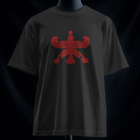 تیشرت شهباز سرخ (رنگ مشکی)