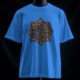 تیشرت کاشی لاجوردی هشت پر (رنگ آبی)