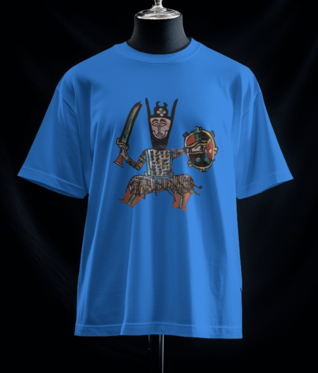 تیشرت آدمک (رنگ آبی)