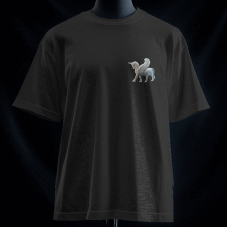 تیشرت نشان افتخار گاو بالدار (رنگ مشکی)