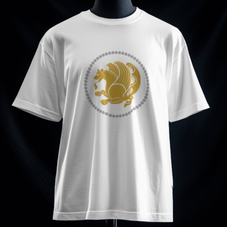 تیشرت سیمرغ زرین (رنگ سفید)