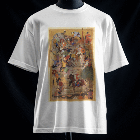 تیشرت حماسه (رنگ سفید)