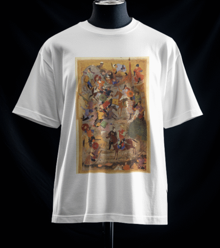 تیشرت حماسه (رنگ سفید)