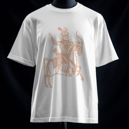 تیشرت رستم (رنگ سفید)