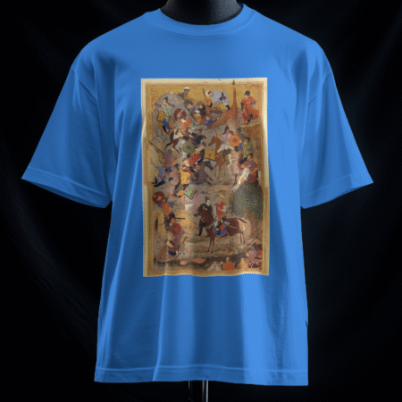 تیشرت حماسه (رنگ آبی)