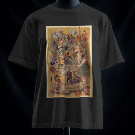 تیشرت حماسه (رنگ مشکی)