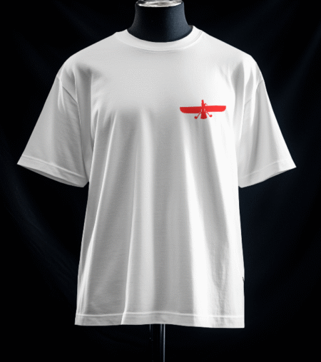 تیشرت نشان افتخار فروهر سرخ (رنگ سفید)