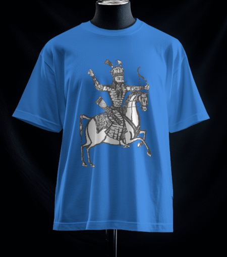 تیشرت خروش رستم (رنگ آبی)