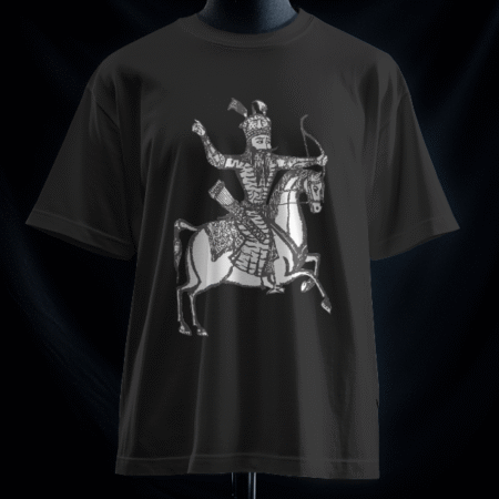 تیشرت خروش رستم (رنگ مشکی)