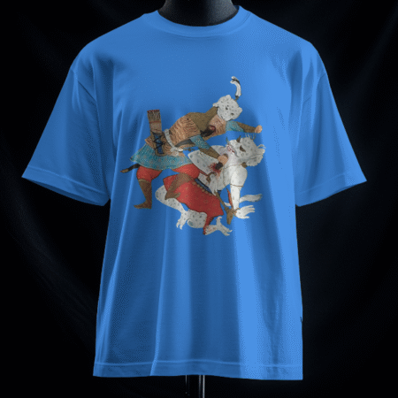 تیشرت خوان هفتم رستم (رنگ آبی)