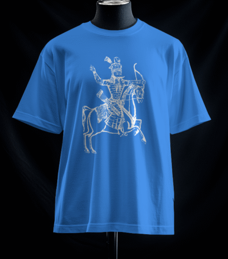 تیشرت جهان پهلوان (رنگ آبی)