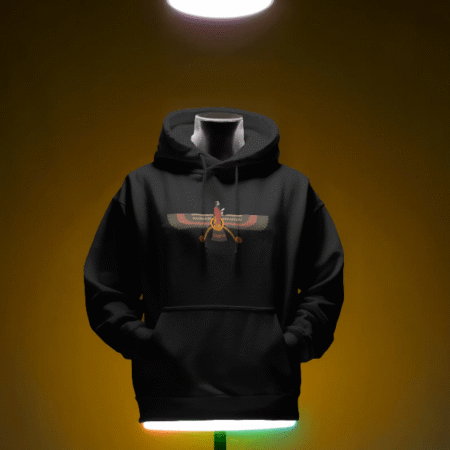 هودی فروهر رنگی (رنگ مشکی)