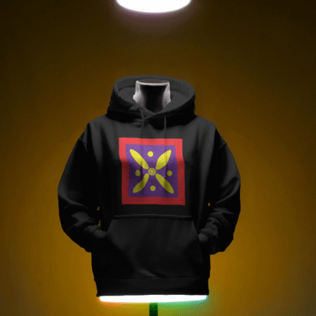 هودی درفش کاویانی (رنگ مشکی)