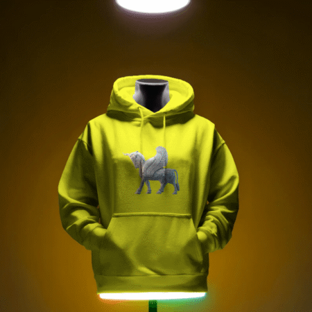 هودی گاو بالدار (رنگ زرد)