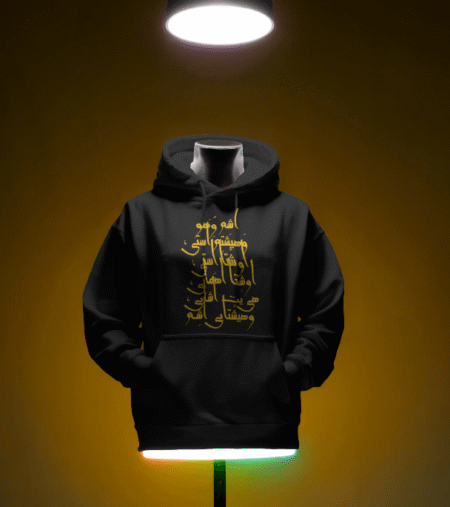 هودی اشم وهو زرین (رنگ مشکی)