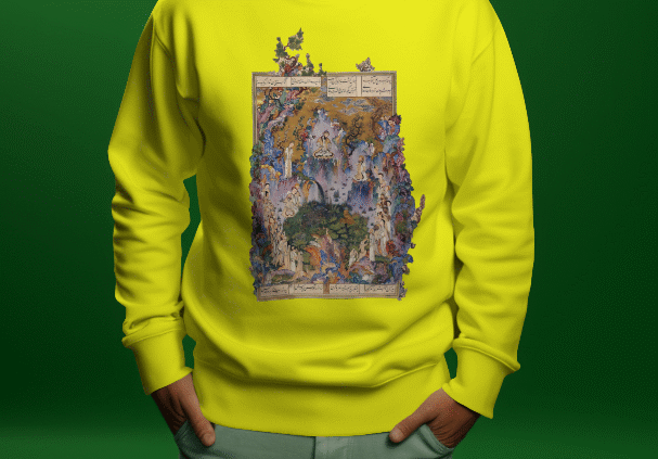 پلیور گیومرث (رنگ زرد)