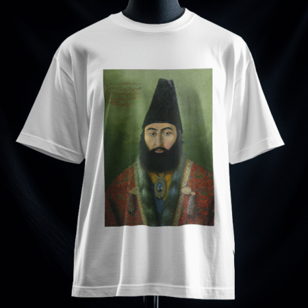 تیشرت امیرکبیر (رنگ سفید)