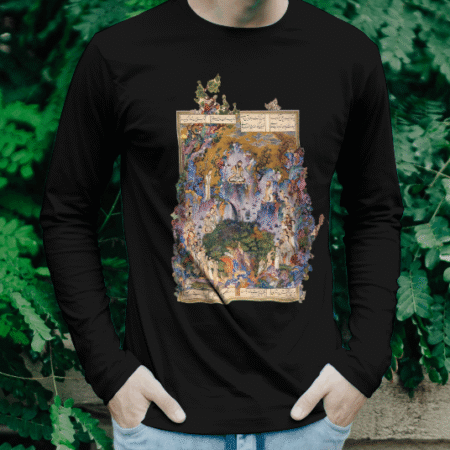 تیشرت آستین بلند گیومرث (رنگ مشکی)